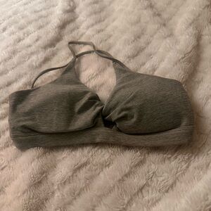 Taupe Halter Bralette